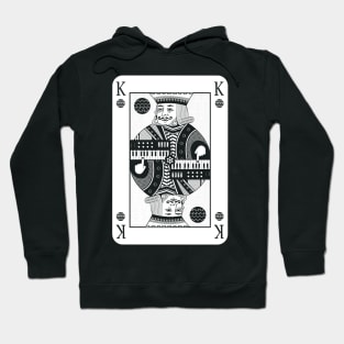 Funny Synthesizer King for Musician Hoodie